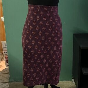 Geometric Patterned Skirt